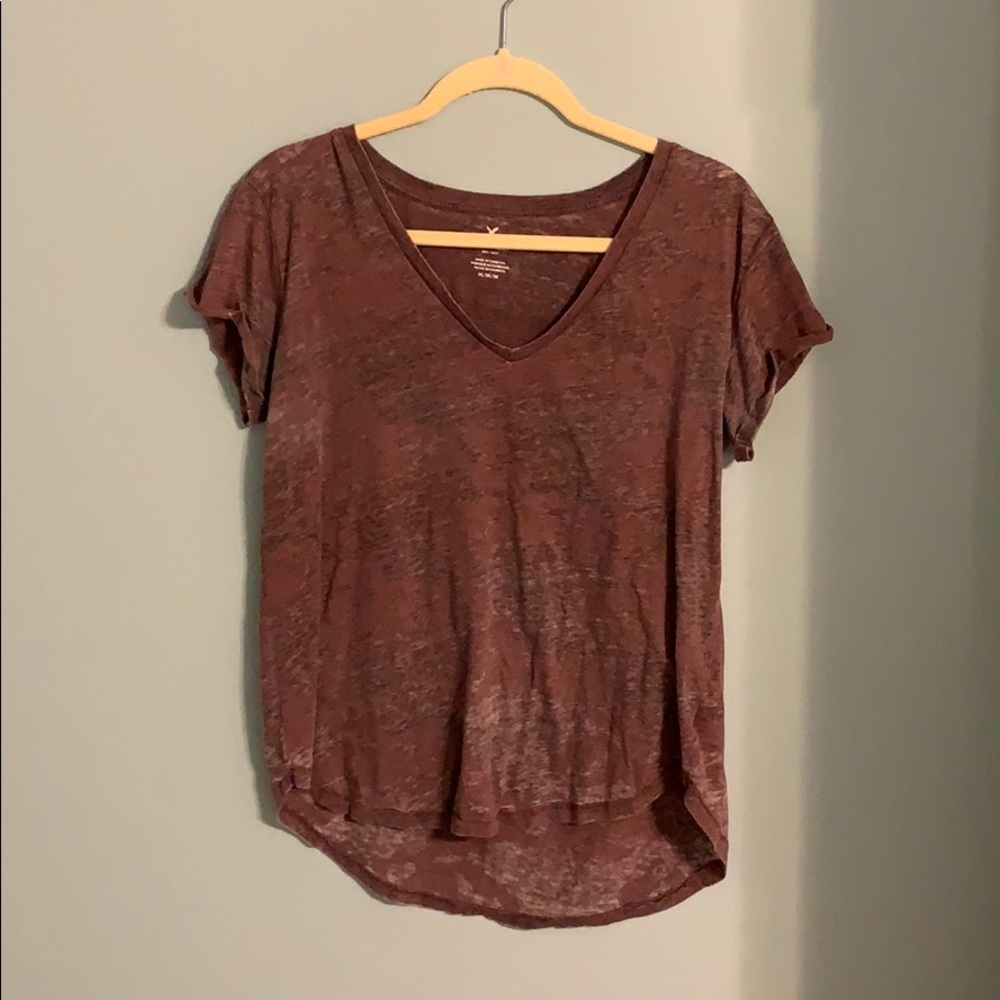 Maroon Camo Shirt